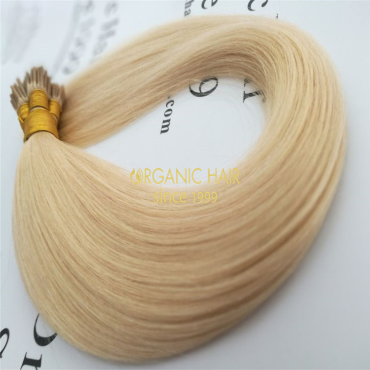 Hair wholesale factory I tip remy hair extensions 100% human hair extensions in China R25
